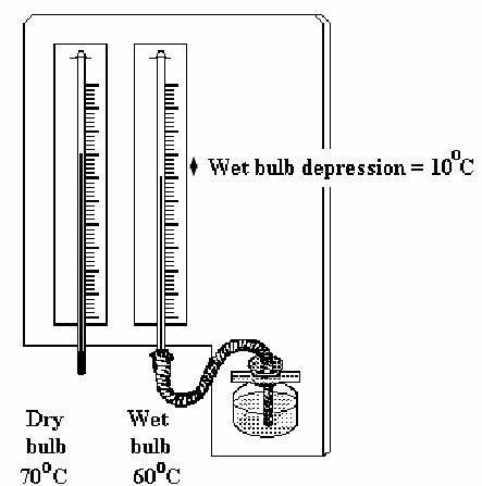 wet bulb dry bulb hygrometer